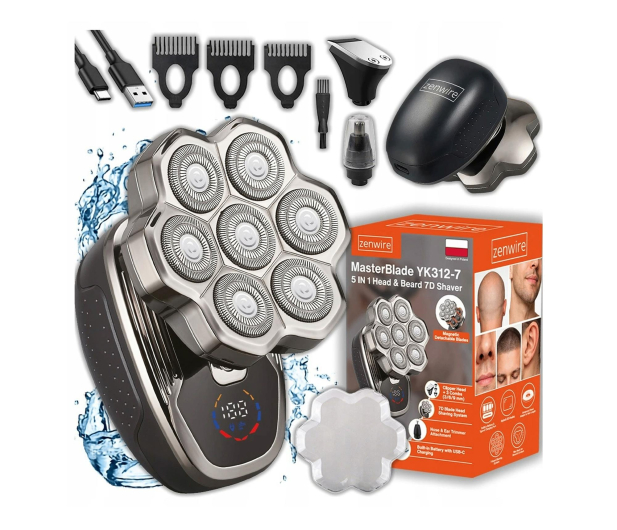 Zenwire Golarka MasterBlade YK312-7 - 1604650 - zdjęcie 2